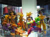 DBZ figures on display...I WANT THOSE ACTION FIGURES!!
