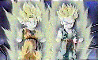 Chibi Trunks is soooo cute! I just want to run up to him and give him a hug!